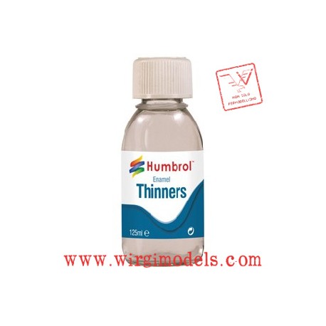 HUM-AC7430 - Enamel Diluente (Thinners) - 125ml Bottle