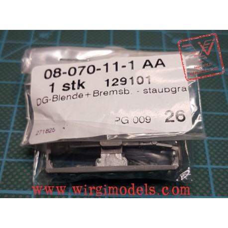 RC129101 - DG-Blende+Bremsb. - staubgrau