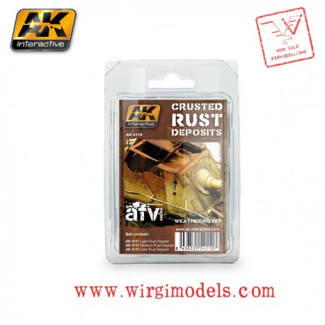 AK4110 - CRUSTED RUST DEPOSIT