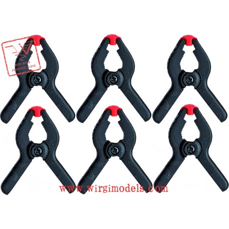 Artesania Latina 27200 - Set di 6 mini pinze.