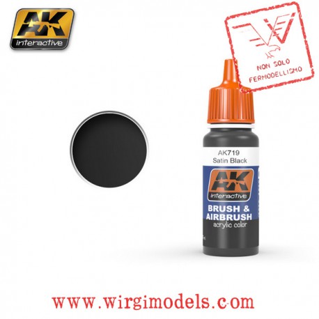 AK719 - SATIN BLACK