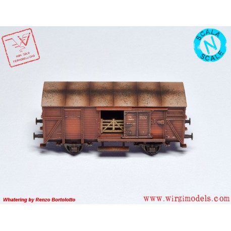 FL820511 Vagone gondola tipo E, FS