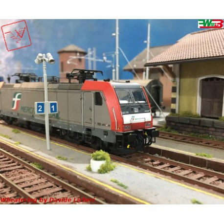 PIKO 59965.2 - WMLab.:001 - Locomotiva elettrica E 483 FS Mercitalia Rail (nuovo numero di servizio)