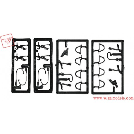 Roco 40014 - Corredo di equipaggiamento locomotiva.