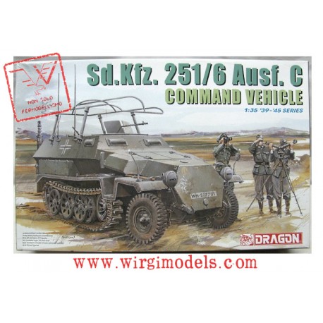 SD.KFZ.251/6 AUSF.C VEICOLO di COMANDO