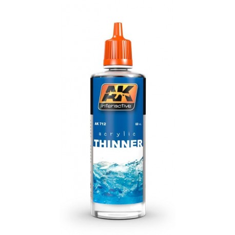 AK Interactive - AK-0712 - Acrylic Thinner 60 ml