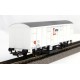 PIKO 58980 - Carro a telone scorrevole Shimmns MercitaliaRail delle FS, ep. VI