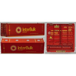 PIRATA - PI12382 - Set di 2 Container 30", InterBulk GROUP, rosso, scritta gialla, H0, ep. VI.