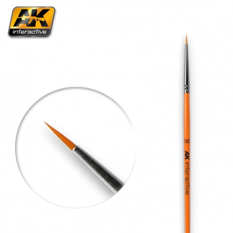 AK INTERACTIVE AK0600 Round Brush 5/0 Synthetic