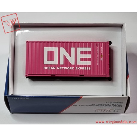 PT TRAINS PT820030.1 - Container DV ONE / GLOBAL da 20 piedi