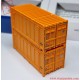 PT TRAINS PT820806 - Set 2 x Container 20 piedi OT DP - DPRE900174 5 + DPRE900190 9