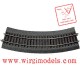 Roco 42522 - Binario curvilineo R2, conf. da 6 pz.