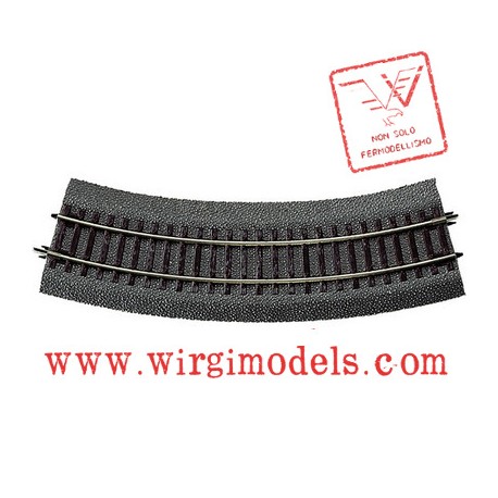Roco 42522 - Binario curvilineo R2, conf. da 6 pz.