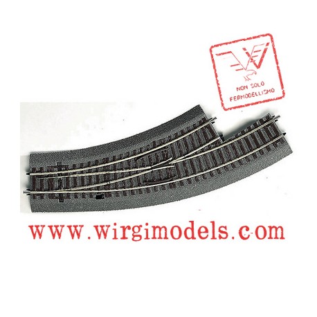 42558 - Scambio curvilineo sinistro BWI 2/3