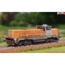 Rivarossi HR2923 - WMLab.:001 - Dinazzano Po/TPER, locomotiva diesel EffiShunter 1000, livrea arancio/grigia, DC, ep. VI.