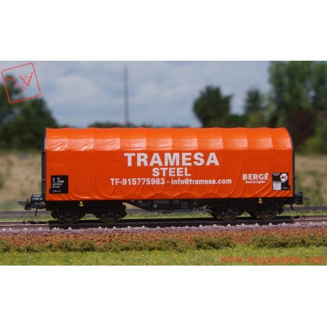 Roco 76439.C - Carro telone scorrevole Tramesa Steel, nuovo numero di servizio, ep VI.