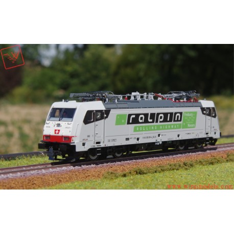 Roco 7510035 - Locomotiva elettrica 186 909-4 "Nightpiercer", SBB/RAlpin, DCC-SOUND, ep. VI.