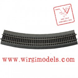 Roco RC42525 - Binario curvo R5, 30°, conf. da 6 pz.