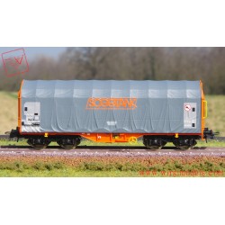 Roco 6600133 - Carro merci telone scorrevole, Sogetank, ep VI.