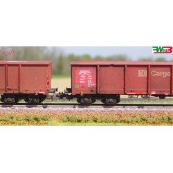 PIKO PK58234 - WMLAB.:001 - Set 2 carri merci aperti Eaos DB AG, ep.V.