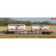 Roco 76943 - WMLAB.:001 - Carro per trasporto container, SBB, ep.: VI.