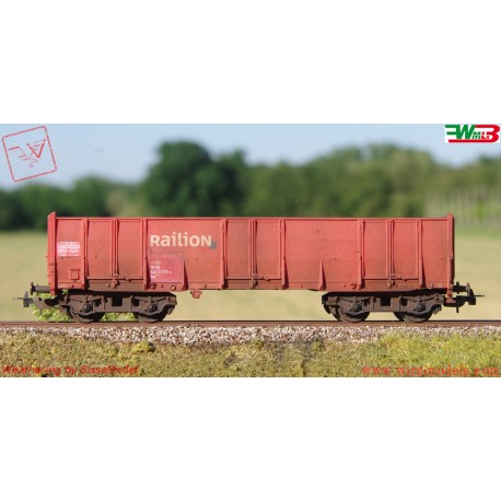 PIKO PK27718 - WMLAB.:001 - Carro merci gondola Eas "Railion" DB AG, ep. V.