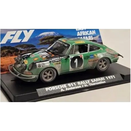 FLY CAR Models - A2084AR - Porsche 911 - N.1 Safari Rally 1971 - A.Andersson, H.Thorszeliu