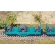 Roco 6600181 - Set da 2 pezzi: Carri per il trasporto di bobine, FS, ep V-VI.