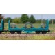 Roco 6600181 - Set da 2 pezzi: Carri per il trasporto di bobine, FS, ep V-VI.