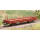 Roco 6600165 - Carro con stanti ribaltabili, FS, ep IV.