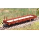 Roco 6600165 - Carro con stanti ribaltabili, FS, ep IV.