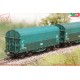 PIKO 58288 - WMLAB - Set di 2 carri trasporto coils con telone scorrevole tipo Shimmns, ep.VI
