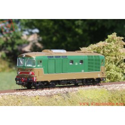 PIKO PK22030 - FS - D.445, prima serie, livrea d'origine, logo FS, DC, ep. IV.