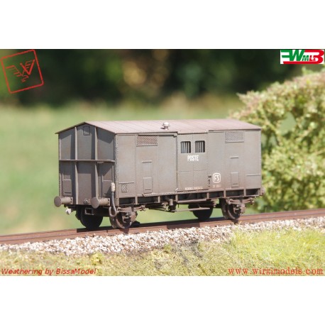 Minerva KMM1062 - WMLab - 001 - Carro postale UF Tipo 1947T, DC, ep. IV.