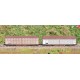 Roco RC6600111 - WMLab.: 001 - Set da 2 pezzi: Carro con parete scorrevole, DB, ep IV.