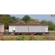 Roco RC6600111 - WMLab.: 001 - Set da 2 pezzi: Carro con parete scorrevole, DB, ep IV.