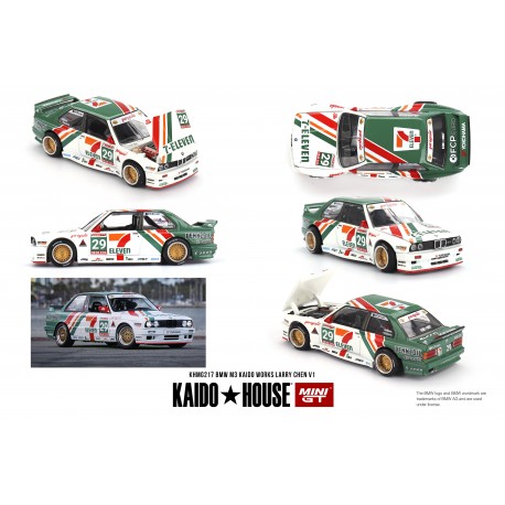 KAIDO*HOUSE MINI GT KHMG217 - BMW M3 KAIDO WORKS LARRY CHEN V1, 1:64.