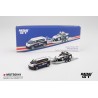 MINI GT MGT0019 - Porsche Centrum Gelderland Roughroads Set, 1:64.