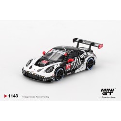 MINI GT MGT1143 - Porsche 911 GT3 R-n°77 AO Racing 2025 IMSA Petit Le Mans, 1:64.