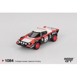 MINI GT MGT1084 - Lancia Stratos HF n°4 1978 Rally Sanremo Winner, 1:64.